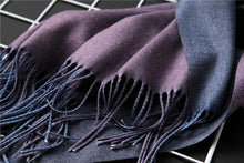 Load image into Gallery viewer, Fashion Winter Solid Soft Scarf Cashmere Lightweight Scarves Shawls Cashmere Escharpe Scarfs Lightweight Shawls Hijabs Shawls Escharpe Elegant Wrap Blanket Bandana Tassel For Lady