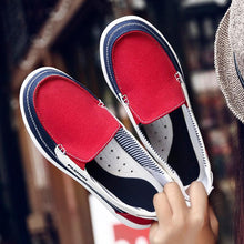 Load image into Gallery viewer, Fashion Women Flat Shoes New Espadrilles Casual Canvas Spring Summer Women Flat Mesh Running Casual Slip On Comfortable Walking Flats Shoes For Womens