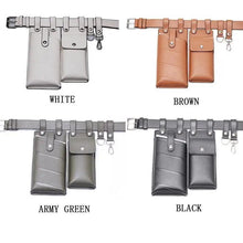 Load image into Gallery viewer, Fashion Women Leather Luxury Women Fanny Pack Black Retro Crossbody Shoulder Purse Wallet Party Bag For Women And Girl