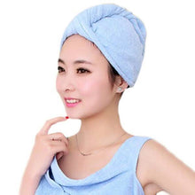 Load image into Gallery viewer, Fashion Women Microfiber Dry Hair Towel
