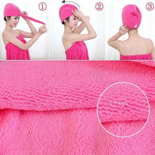 Load image into Gallery viewer, Fashion Women Microfiber Dry Hair Towel