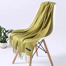 Load image into Gallery viewer, Fashion Women Scarf Winter Long Lady Shawls For Women For Winter Scarves Wraps Fashion Winter Women's Scarf Touch Shawl Wrapped Soft Warm Scarf