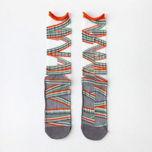 Load image into Gallery viewer, Fashion Women Socks New Spring Summer Mesh Thin Long Printed Socks Women Casual Breathable Fresh Flower Socks Korea Style Color Thin Socks For Women