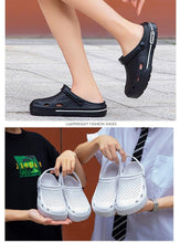 Load image into Gallery viewer, Fashion Womens Mens Garden Shoes Sandal Summer Hole Rubber Clogs Slippers High Quality Garden Sandals Women's Arch Support Clogs Garden Shoes Slip-on Outdoor Beach Slippers