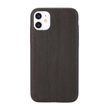 Load image into Gallery viewer, Fashion Wood Like Phone Cases for iPhone 13 12 11 Pro Max Anti Knock Back Cover for iPhone X XR XS Max 7 8 Plus Se Unique & Classy Minimalistic Cover Wireless Charging Compatible Real Wooden Case for iPhone