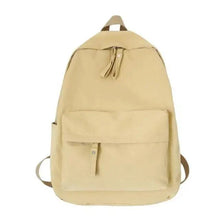 Load image into Gallery viewer, Fashionable Backpack And School Bag For Teenager Girls Stylish Anti Theft Laptop Shoulder Bags Solid Color Travel Backpack
