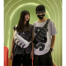 将图片加载到图库查看器,Fashionable Flash Reflective Chest Bag Iridescent Belt Bum Bag For Travel Festival Sports Unisex Waist Bags