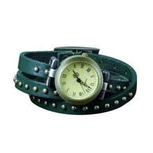 将图片加载到图库查看器,Fashionable River Leather Belt Retro Watch