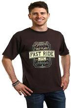 Load image into Gallery viewer, Fast Ride Men's Bamboo Viscose/Organic Cotton Short Sleeve Graphic T-Shirt