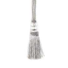 Load image into Gallery viewer, Faux Crystal Beaded Tassels Fringe Curtain Tieback Rope Window Decoration Door Hanging Ball Tassel Accessories Wonderful Curtain Holdbacks Curtains Tiebacks Home Decorative Braided Buckle Fastener Accessories Window Drapery Ball Tassels Tiebacks 50CM