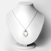 Load image into Gallery viewer, 0.18 Carat Genuine Tanzanite .925 Sterling Silver Pendant