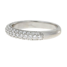 Load image into Gallery viewer, Cubic Zirconium Wedding Band Ring Sterling Silver