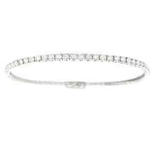 Load image into Gallery viewer, 3.00ct Diamond Tennis Bracelet 14KT White Gold