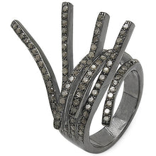 Load image into Gallery viewer, 1.53 Carat Genuine TLB Diamond .925 Sterling Silver Ring