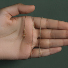 Load image into Gallery viewer, 18k Yellow Gold Round Cable Link Chain (0.97 mm)