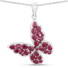 将图片加载到图库查看器,4.72 Carat Genuine Ruby .925 Sterling Silver Pendant