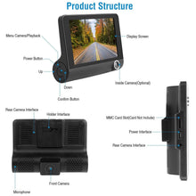 Load image into Gallery viewer, FHD 1080P Car DVR Dash Camera