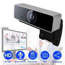 将图片加载到图库查看器,FHD 1080P Webcam USB Auto Focus with Microphone