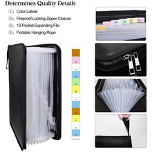 将图片加载到图库查看器,Fireproof and Water Resistant File Folder
