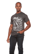 将图片加载到图库查看器,First Class Barber Men's Bamboo Viscose/Organic Cotton Short Sleeve Graphic T-Shirt