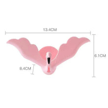 将图片加载到图库查看器,Flamingo Soap Dish Keep Soap Dry Clean Shower Soap Saver Tray Plastic Adhesive Drain Sponge Holder Bathroom Tool Soap Dish with Drains Soap Holder with Hooks Easy Dry SoapTray Easy Cleaning Soap Saver Extend Soap Life Powerful Adhesive No Drilling