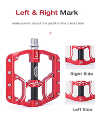 将图片加载到图库查看器,Flat Bike Pedals Road 3 Sealed Bearings Bicycle Pedals Mountain Bike Pedals Wide Platform Accessories Mountain Bike Pedals Pedals Bicycle Flat Pedals Aluminum Sealed Bearing Lightweight Platform For Road Mountain