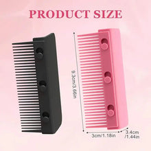 Load image into Gallery viewer, Flat Iron Comb, ABS Plastic Handle Hair Straightener Comb Attachment