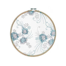 将图片加载到图库查看器,Flat Round Net Embroider Display Stand Net Yarn Wedding Ornaments Wall Hanging Decors Hot Decor for Living Room or Bedroom Unique Wall Art
