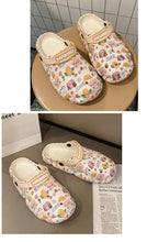 将图片加载到图库查看器,Flat Slippers For Women Summer Slipper Cute Sandals Casual Shoes Hollow Out Mesh Sandal Clogs Sandals Quick Drying Slippers Walking Lightweight Rain Beach Summer Pool Water Shoes Breathable Footwear