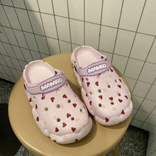 将图片加载到图库查看器,Flat Slippers For Women Summer Slipper Cute Sandals Casual Shoes Hollow Out Mesh Sandal Clogs Sandals Quick Drying Slippers Walking Lightweight Rain Beach Summer Pool Water Shoes Breathable Footwear