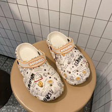 将图片加载到图库查看器,Flat Slippers For Women Summer Slipper Cute Sandals Casual Shoes Hollow Out Mesh Sandal Clogs Sandals Quick Drying Slippers Walking Lightweight Rain Beach Summer Pool Water Shoes Breathable Footwear
