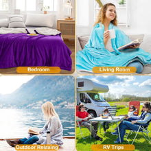 Load image into Gallery viewer, Fleece Throw Blanket Flannel Bed Cover