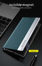 Load image into Gallery viewer, Flip Case For iPhone 14 Pro Max 12 13 Mini Luxury Wallet Stand Elegant Cover Phone Magnetic Leather Protective Cover Luxury Red Shockproof Cover with Stand Flip Case
