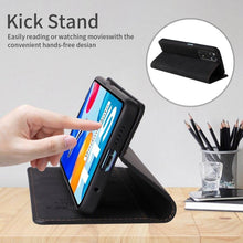 Load image into Gallery viewer, Flip Leather RFID Blocking Wallet Case For Xiaomi Redmi Note 11 10 9 8 7 10C 10A 9 9A 9C 9T 8 Xiaomi Poco X3 X4 NFC M3 M4 Pro F3 Magnetic Leather Wallet Card Slots Phone Case Flip Bumper Protective Cover