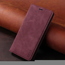 Load image into Gallery viewer, Flip Leather RFID Blocking Wallet Case For Xiaomi Redmi Note 11 10 9 8 7 10C 10A 9 9A 9C 9T 8 Xiaomi Poco X3 X4 NFC M3 M4 Pro F3 Magnetic Leather Wallet Card Slots Phone Case Flip Bumper Protective Cover