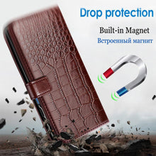 Load image into Gallery viewer, Flip Wallet Leather Case for Xiaomi Redmi Note 10 Pro Max 11 9 8 7 6 5 Redmi 9 9A 9C 9T 10C 8 8T 8A 7A 6A 5A 5 Plus Case Cover PU Leather Case with Holder Card Slots & Wallet Case