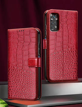Load image into Gallery viewer, Flip Wallet Leather Case for Xiaomi Redmi Note 10 Pro Max 11 9 8 7 6 5 Redmi 9 9A 9C 9T 10C 8 8T 8A 7A 6A 5A 5 Plus Case Cover PU Leather Case with Holder Card Slots & Wallet Case