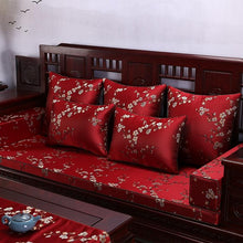 Load image into Gallery viewer, Floral Decorative Pillow Covers Spring Polyester Cushion Cover For Home Decorative Sofa Armchair Bedroom Livingroom Embroidery Floral Pattern Square Decorative Throw Pillow Case Cushion Cover