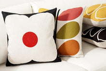 将图片加载到图库查看器,Floral Pillow Cover Linen / Cotton Cushion Cover Home Decorative Pillow Case For Sofa Christmas Party Living Room Flower Pattern Decorative Soft Throw Pillow Case Cotton Linen Floral Cushion Covers 45x45cm
