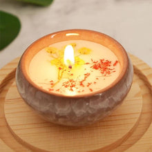 将图片加载到图库查看器,Flower Aromatherapy Candle Soy Wax Home Decorative Scented Candles Portable Travel Jar Aromatherapy Candles Set Used for Stress Relief in Bath Yoga Sleep Ideal for Thanksgiving Christmas Birthday Wedding Party Home Decoration Aroma Candles