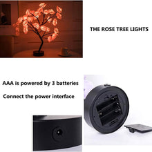 Load image into Gallery viewer, Flower Rose Tree Lamp