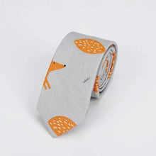 将图片加载到图库查看器,Flower Theme Cotton Slim Men Necktie Casual Business Design Skinny Necktie Floral Print Party Necktie For Men