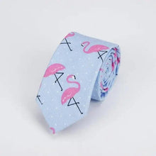将图片加载到图库查看器,Flower Theme Cotton Slim Men Necktie Casual Business Design Skinny Necktie Floral Print Party Necktie For Men