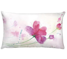 将图片加载到图库查看器,Flowers Birds Green Plants Printed Waist Pillowcase Home Pillow Decoration Tropical Green Texture Exotic Flower Cotton Linen Outdoor Pillow Cases Sofa Bed Throw Pillow 50x30CM