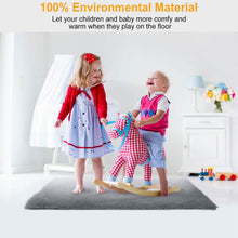 Load image into Gallery viewer, Fluffy Bedroom Anti-Skid Rug