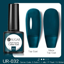 Load image into Gallery viewer, Fluorescent Gel Nail Polish Yellow Green High Quality Colors UV Strong Matte Effect Luxury Design For Girls and Women