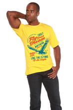 Load image into Gallery viewer, Fly Your Dream Men's Bamboo Viscose/Organic Cotton Short Sleeve Graphic T-Shirt