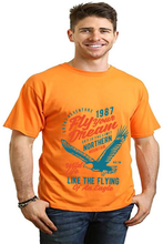 Load image into Gallery viewer, Fly Your Dream Men's Bamboo Viscose/Organic Cotton Short Sleeve Graphic T-Shirt