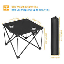 将图片加载到图库查看器,Foldable Camping Table Portable Travel Desk
