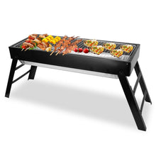 Load image into Gallery viewer, Foldable Charcoal BBQ Grill Stainless Steel Grill Net
